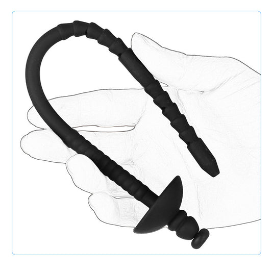 3 piece set 9-Hole Silicone Urethral Sound – 255mm Extended Length for Deep Stimulation