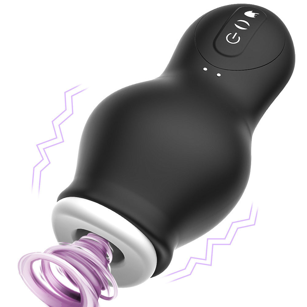 Automatic Male Masturbator with 7 Vibration &amp; 7 Suction Modes