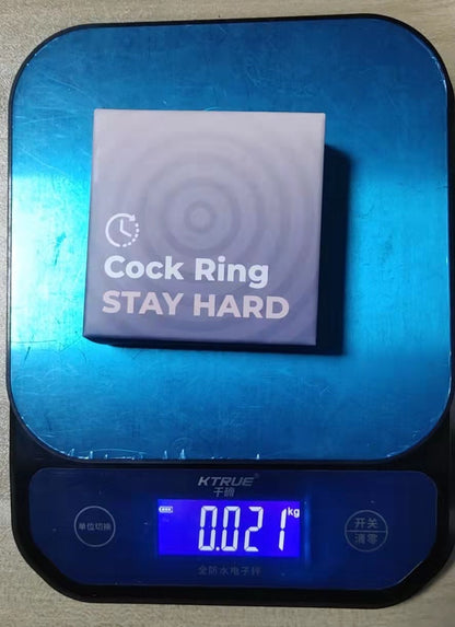Triple Locking Cock Ring – 3-Ring Silicone Penis Ring for Delay &amp; Control
