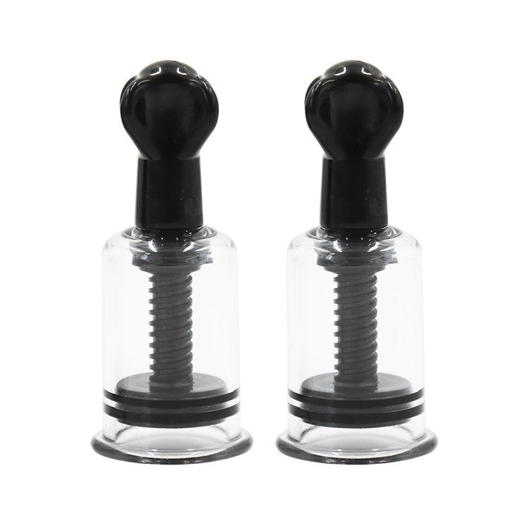 Silicone Nipple Suction Cups – 2 Sizes for Adjustable Breast Stimulation