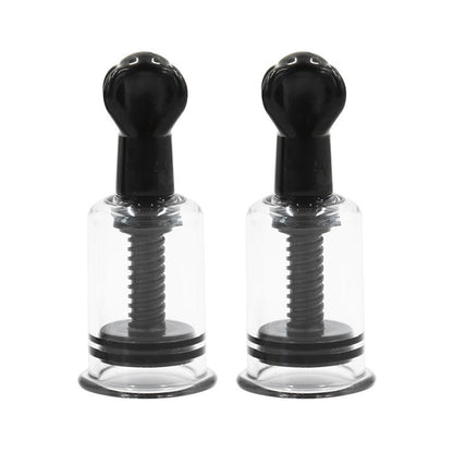 Silicone Nipple Suction Cups – 2 Sizes for Adjustable Breast Stimulation