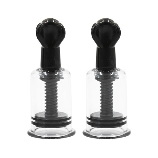 Silicone Nipple Suction Cups – 2 Sizes for Adjustable Breast Stimulation