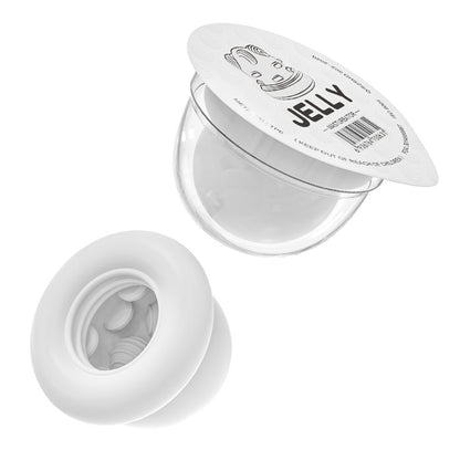 Transparent TPE Masturbation Cup – Portable, Discreet, and Easy to Clean