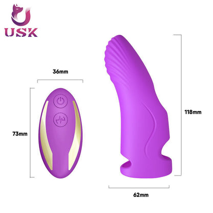 Wireless Remote Finger Vibrator – 9 Modes, Swinging Action