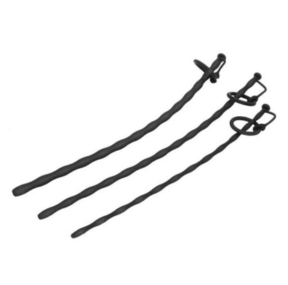 3-Piece Silicone Urethral Sound Set – Progressive Sizes for Comfortable Exploration
