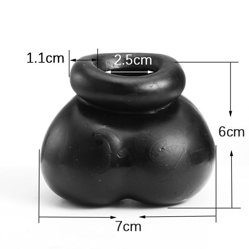 Male Testicle Harness / Lock Ring – Physical Delay · Bondage Play · Adult Toy