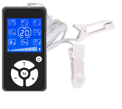 Electric Nipple & Labia Clamps, Adjustable BDSM Couple Toy
