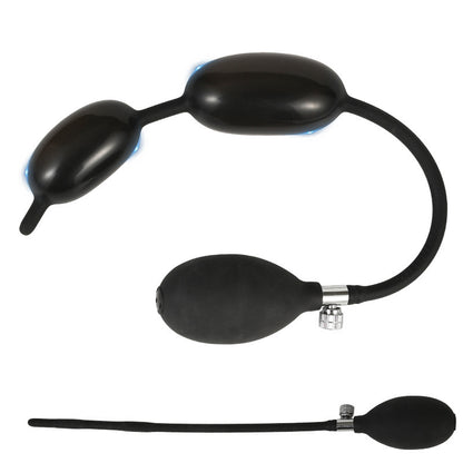 Inflatable Double-Ball Urethral Sounding Rod – Silicone · Inflatable Expansion · Extended Length