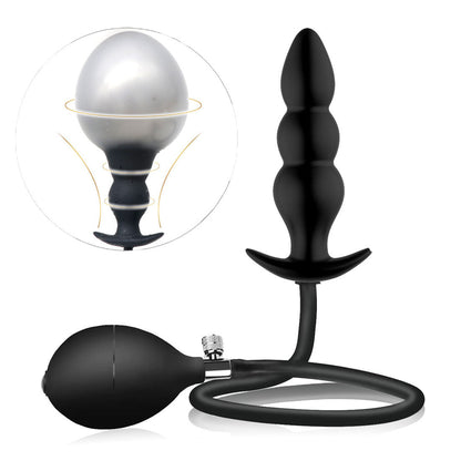 Medical Silicone Inflatable Anal Beads – 3/5 Bead · Adjustable Expansion · Safe &amp; Comfortable