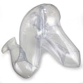 Transparent Inflatable Doll – Male Masturbation Aid with Mount Base