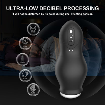 Automatic Male Masturbator with 7 Vibration &amp; 7 Suction Modes