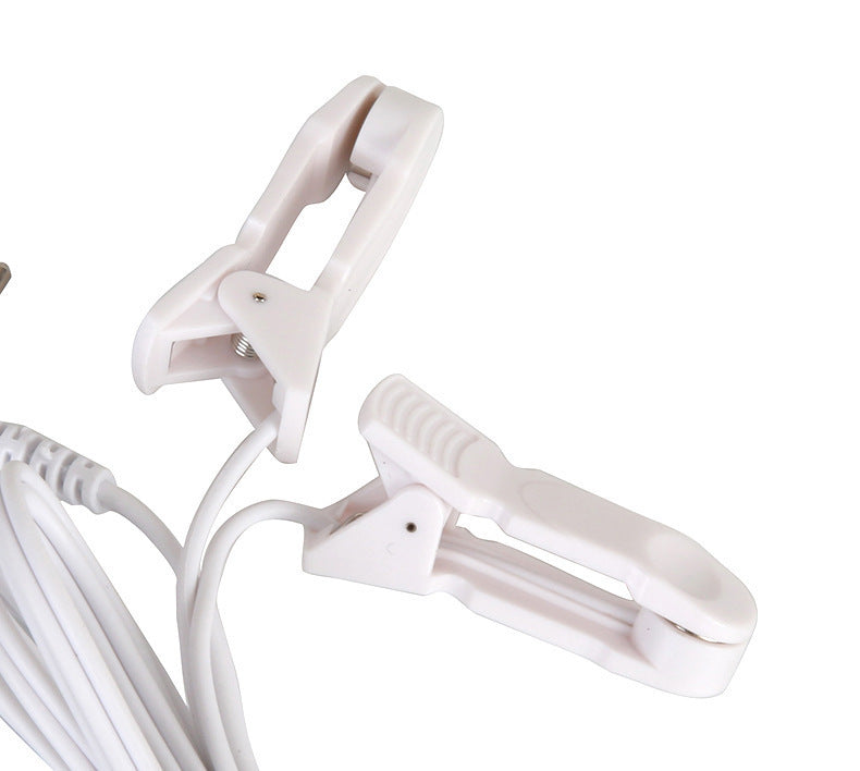Electric Nipple & Labia Clamps, Adjustable BDSM Couple Toy