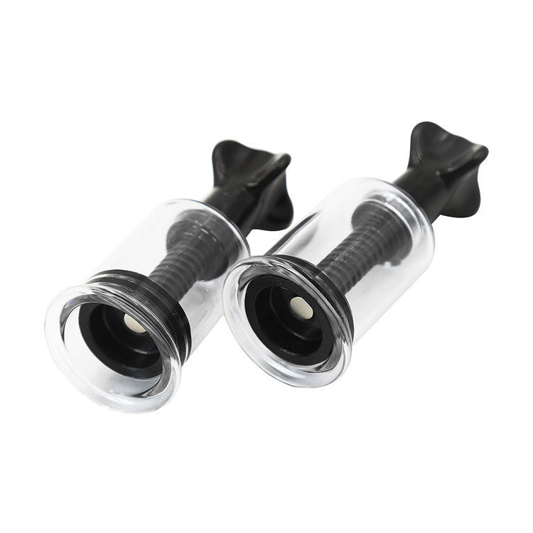 Silicone Nipple Suction Cups – 2 Sizes for Adjustable Breast Stimulation