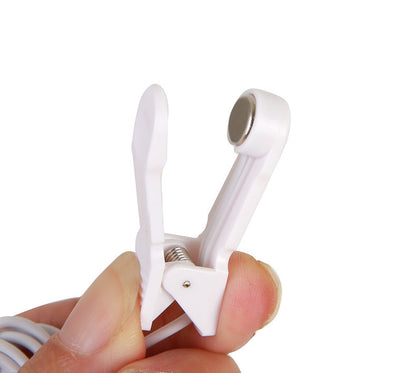 Electric Nipple & Labia Clamps, Adjustable BDSM Couple Toy