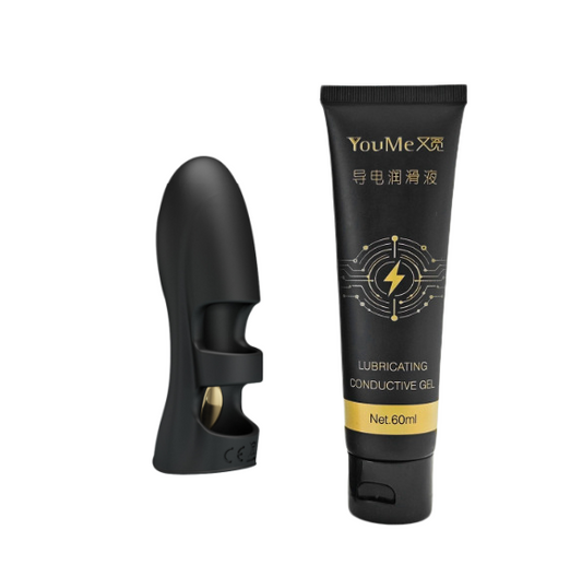 Electro Shock Finger Vibrator Dual Stimulation