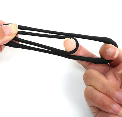 Double Locking Cock Ring – Silicone · Anti-Slip Design · Physical Delay