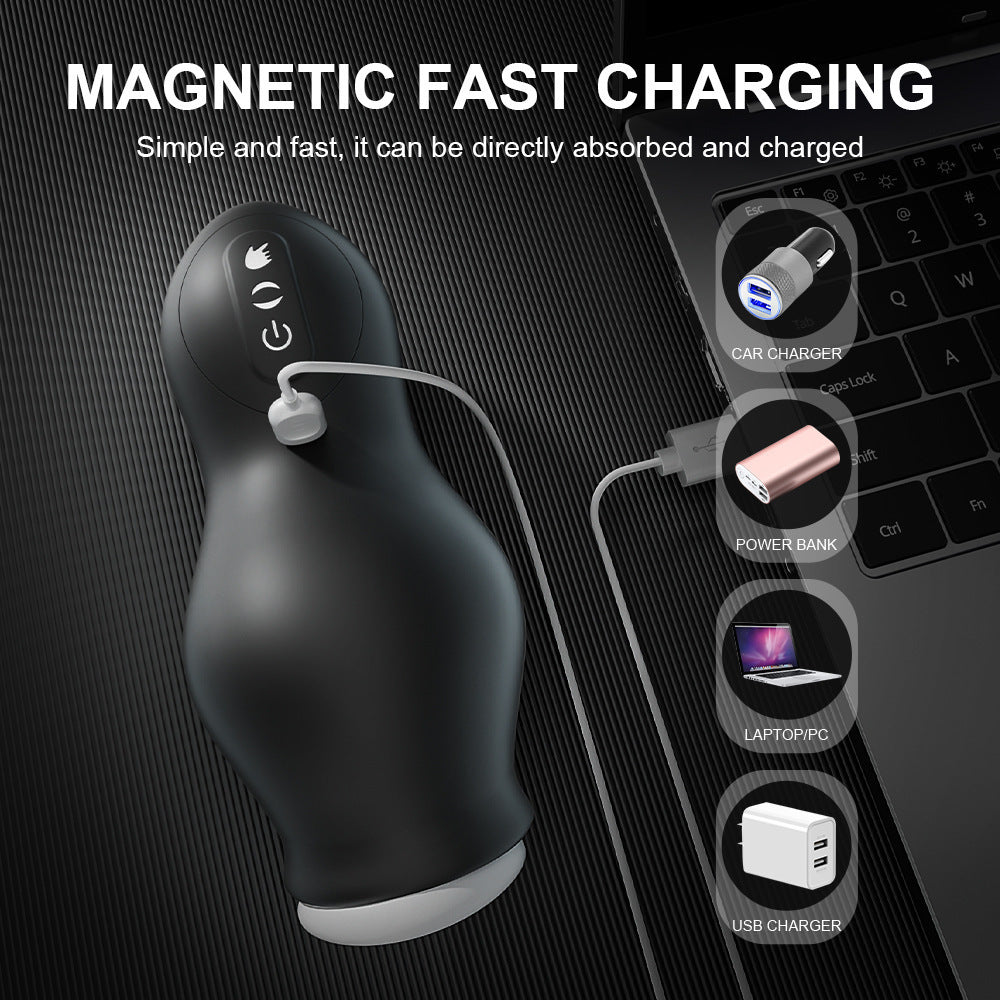 Automatic Male Masturbator with 7 Vibration &amp; 7 Suction Modes
