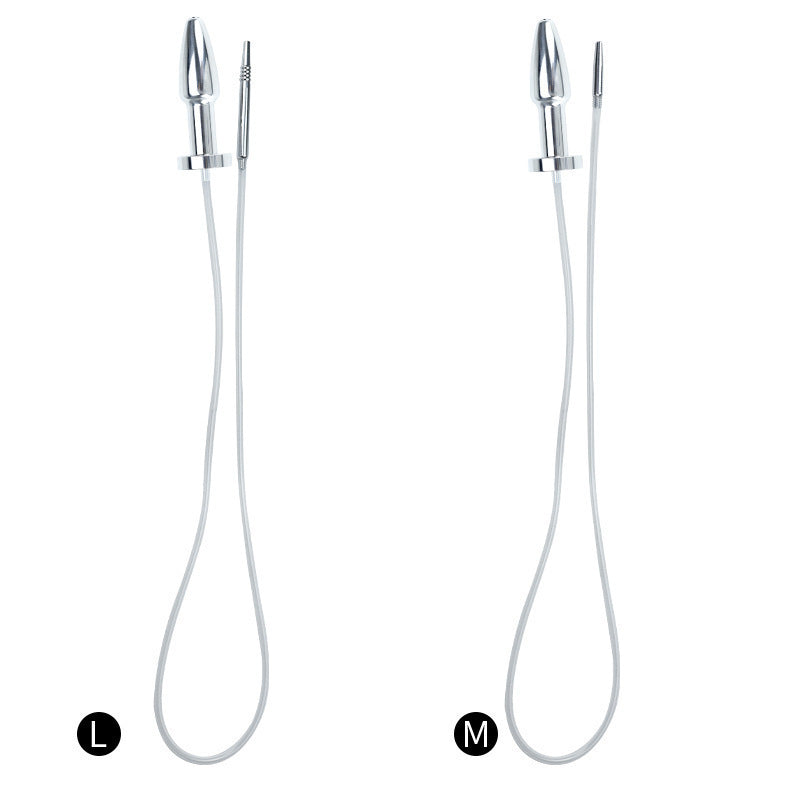 Multi-Function Flush Connector – Anal Douche · Urethral Stimulator · Dual-Use