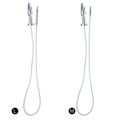 Multi-Function Flush Connector – Anal Douche · Urethral Stimulator · Dual-Use