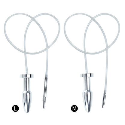 Multi-Function Flush Connector – Anal Douche · Urethral Stimulator · Dual-Use