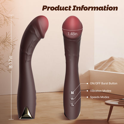 G-spot vibration rod APP-style self-pleasuring device with strong vibration for AV female sexual stimulation adult product