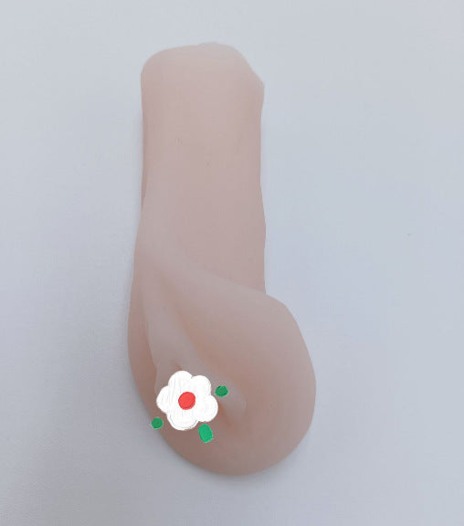 Transparent Inflatable Doll – Male Masturbation Aid with Mount Base