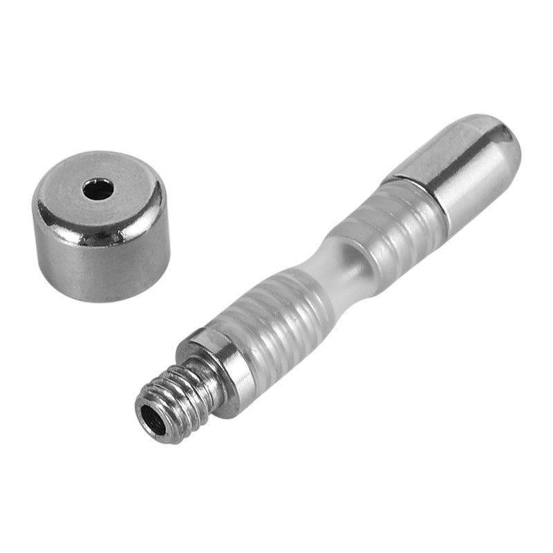 Stainless Steel Hollow Urethral Plug / Sounding Rod – Chastity Cage Accessory · Adjustable Length · Hollow Catheter