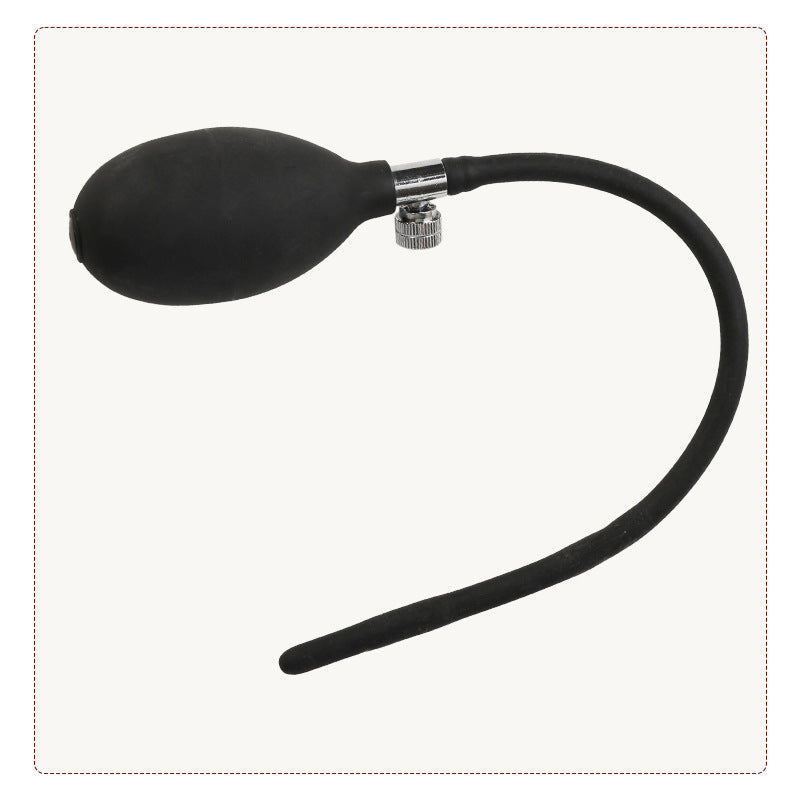Inflatable Double-Ball Urethral Sounding Rod – Silicone · Inflatable Expansion · Extended Length