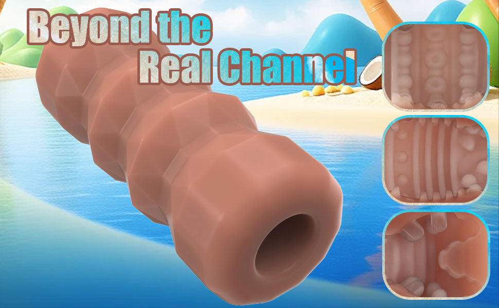 Transparent Handheld Masturbator – Penis Exerciser &amp; Stamina Trainer