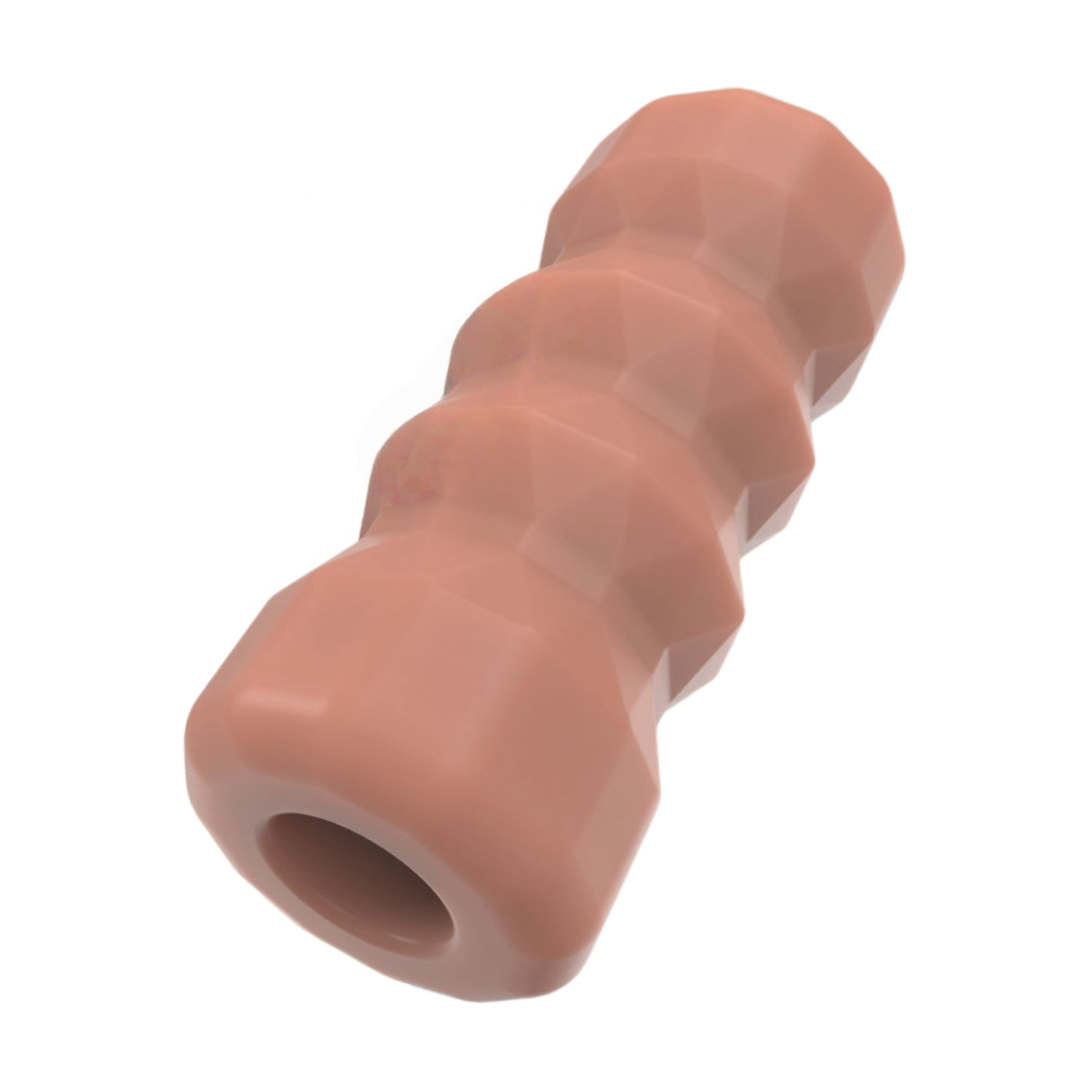 Transparent Handheld Masturbator – Penis Exerciser &amp; Stamina Trainer