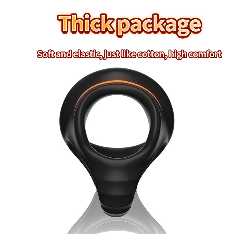 4-Hole Physical Locking Ring – Delay &amp; Last Longer · Skin-Friendly Silicone · Triple Lock Mechanism