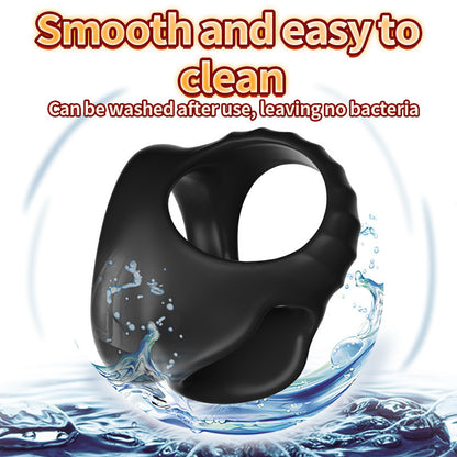 4-Hole Physical Locking Ring – Delay &amp; Last Longer · Skin-Friendly Silicone · Triple Lock Mechanism