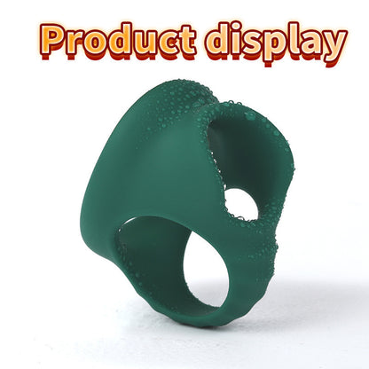 4-Hole Physical Locking Ring – Delay &amp; Last Longer · Skin-Friendly Silicone · Triple Lock Mechanism