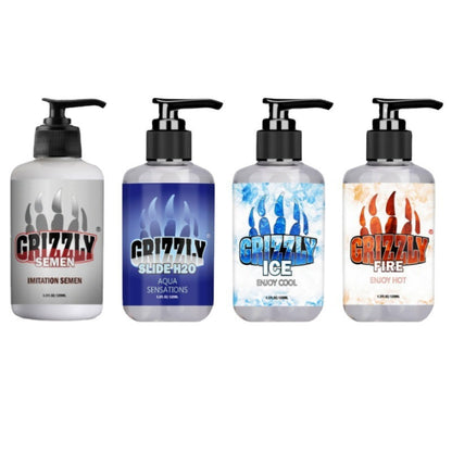 Brown Bear Claw Premium Water-Based Personal Lubricant – Multiple Sensations &amp; Sizes
