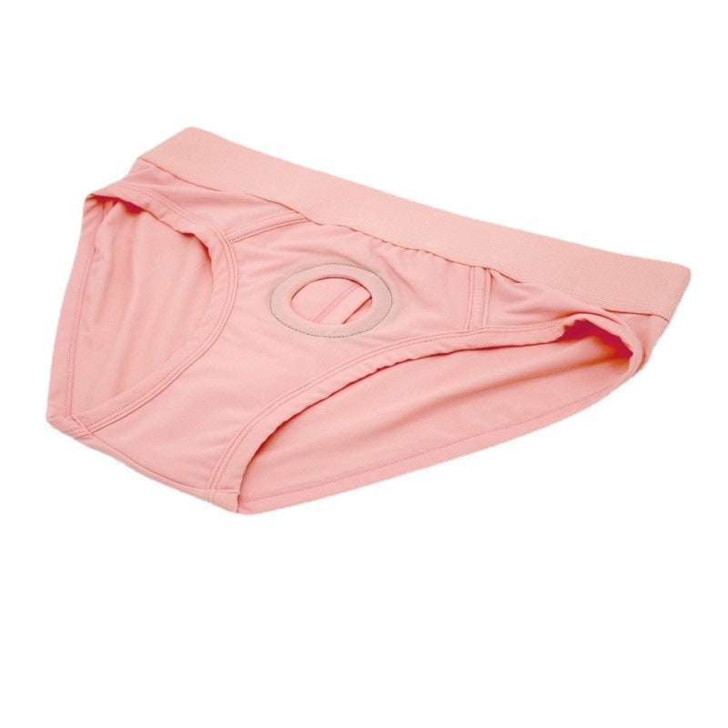 Lesbian Strap-On Underwear – Fixed O-Ring · Ice Silk Fabric · 4i Unisex