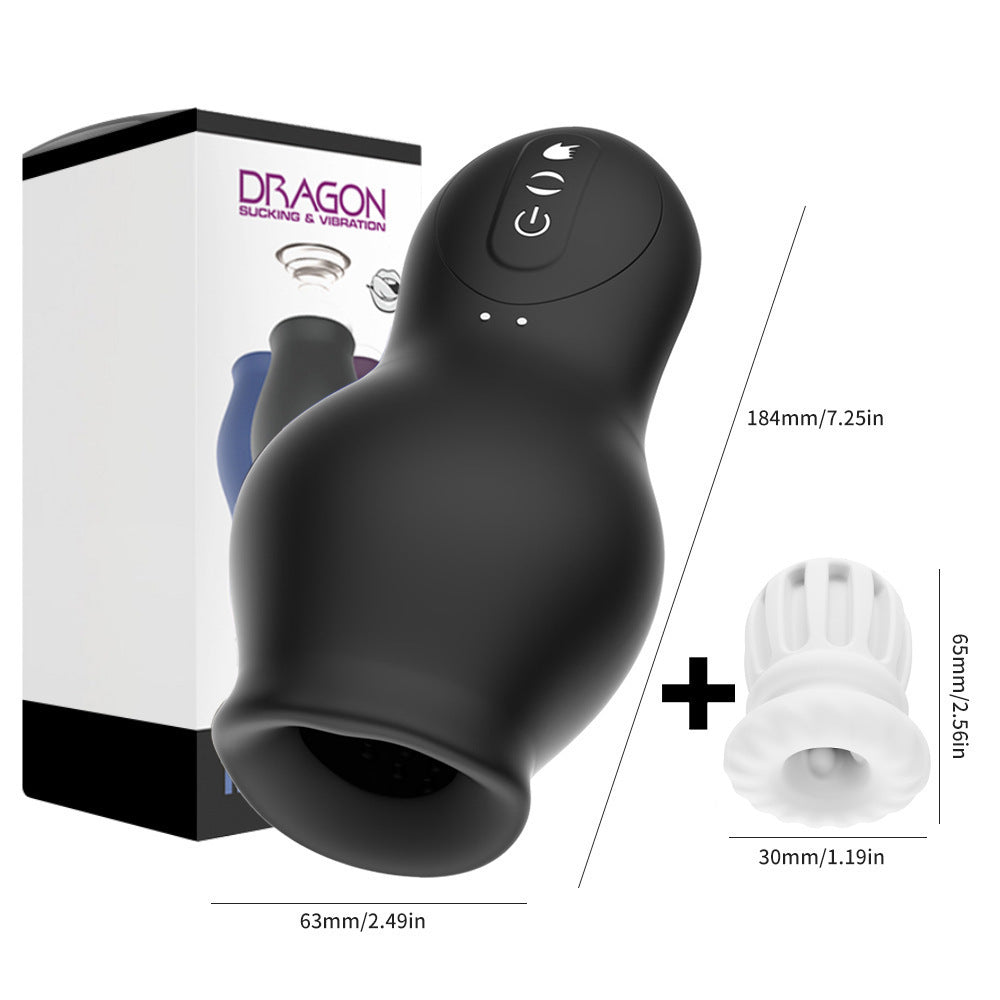 Automatic Male Masturbator with 7 Vibration &amp; 7 Suction Modes