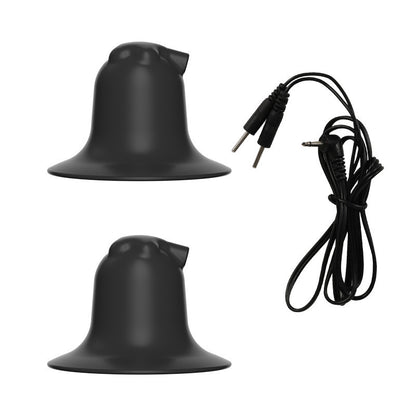 Dual Electrode Electric Nipple Clamps – Conductive Silicone · Pulse Massage · BDSM Forced Orgasm