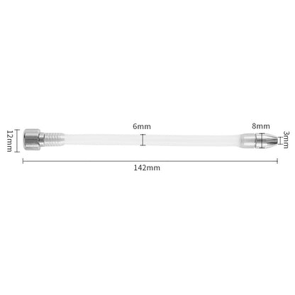 Stainless Steel Hollow Urethral Plug / Sounding Rod – Chastity Cage Accessory · Adjustable Length · Hollow Catheter