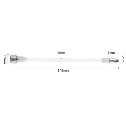 Stainless Steel Hollow Urethral Plug / Sounding Rod – Chastity Cage Accessory · Adjustable Length · Hollow Catheter